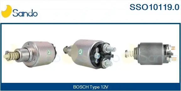 Solenoid Switch, starter (SSO10119.0)