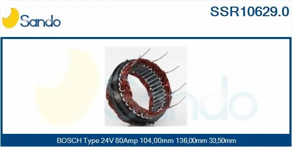 Stator, alternator (SSR10629.0)