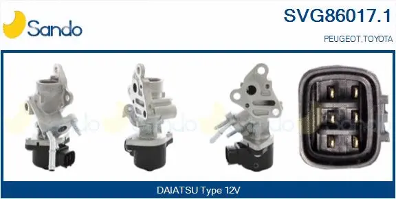 EGR Valve (SVG86017.1)