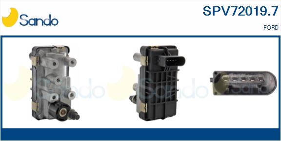 Actuator, turbocharger (SPV72019.7)