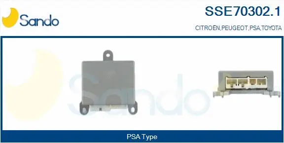 Control Unit, power steering (SSE70302.1)
