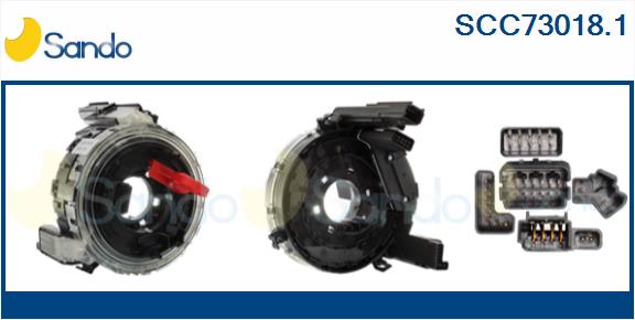 Clockspring, airbag (SCC73018.1)