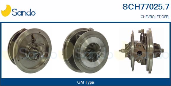 Core assembly, turbocharger (SCH77025.7)