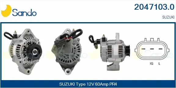 Alternator (2047103.0)