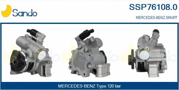 Hydraulic Pump, steering (SSP76108.0)
