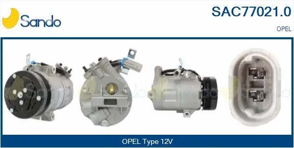 Compressor, air conditioning (SAC77021.0)