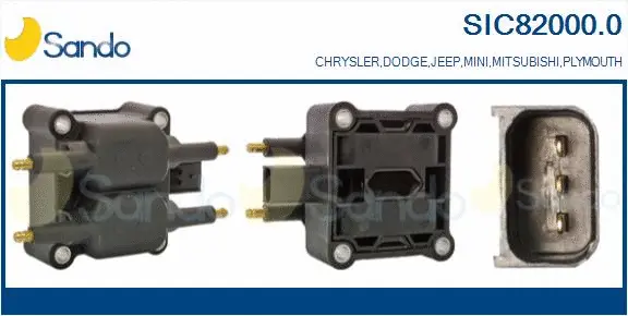 Ignition Coil (SIC82000.0)