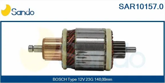 Armature, starter (SAR10157.0)