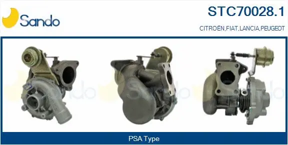 Charger, charging (supercharged/turbocharged) (STC70028.1)
