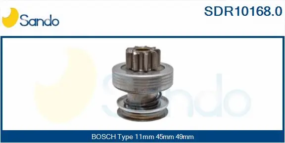 Pinion, starter (SDR10168.0)