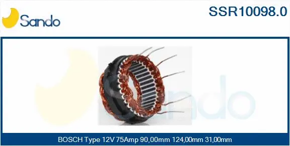 Stator, alternator (SSR10098.0)