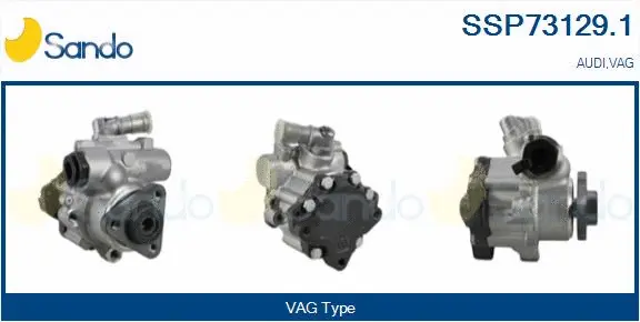 Hydraulic Pump, steering (SSP73129.1)
