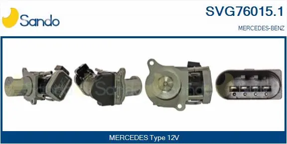 EGR Valve (SVG76015.1)