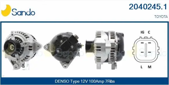 Alternator (2040245.1)