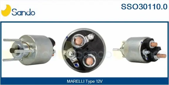 Solenoid Switch, starter (SSO30110.0)