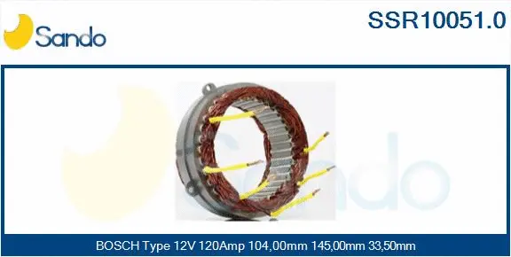 Stator, alternator (SSR10051.0)