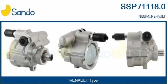 Hydraulic Pump, steering (SSP71118.0)