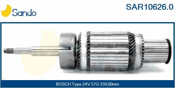 Armature, starter (SAR10626.0)