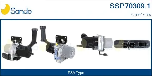 Hydraulic Pump, steering (SSP70309.1)