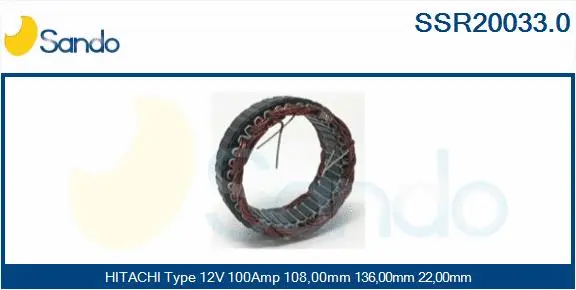 Stator, alternator (SSR20033.0)