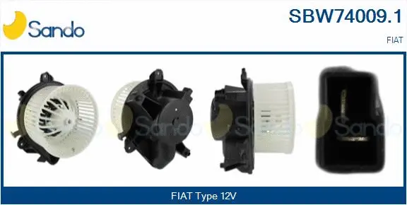 Interior Blower (SBW74009.1)