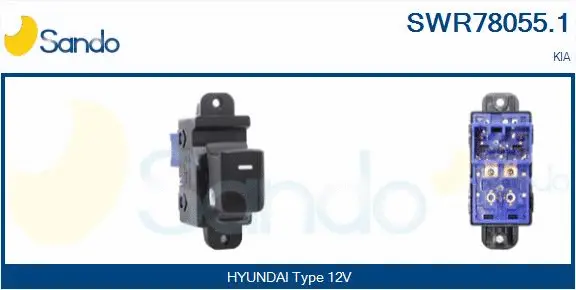 Switch, window regulator (SWR78055.1)