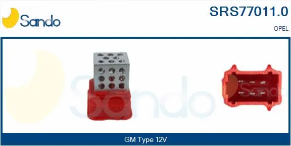 Resistor, interior blower (SRS77011.0)