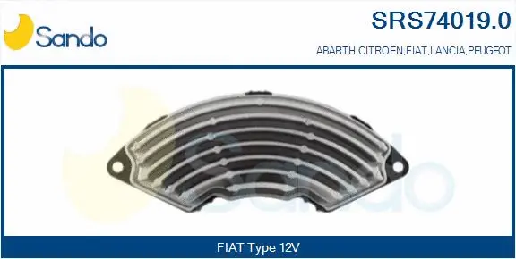 Resistor, interior blower (SRS74019.0)