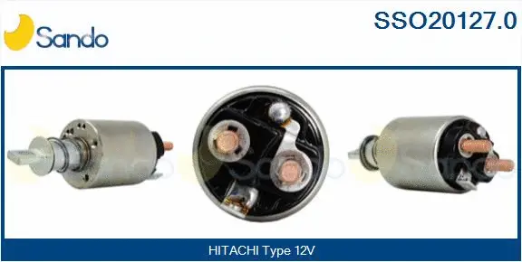 Solenoid Switch, starter (SSO20127.0)