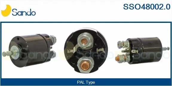 Solenoid Switch, starter (SSO48002.0)