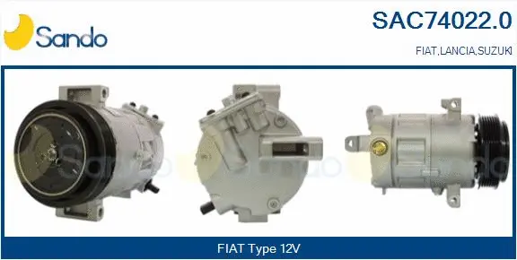 Compressor, air conditioning (SAC74022.0)