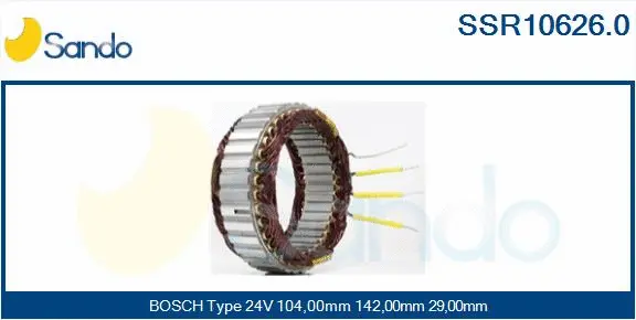 Stator, alternator (SSR10626.0)