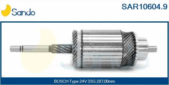 Armature, starter (SAR10604.9)
