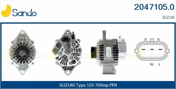 Alternator (2047105.0)