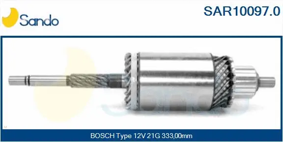 Armature, starter (SAR10097.0)