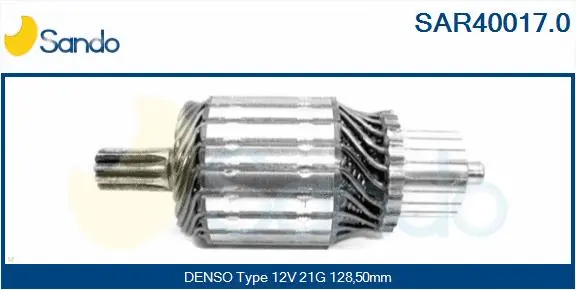 Armature, starter (SAR40017.0)