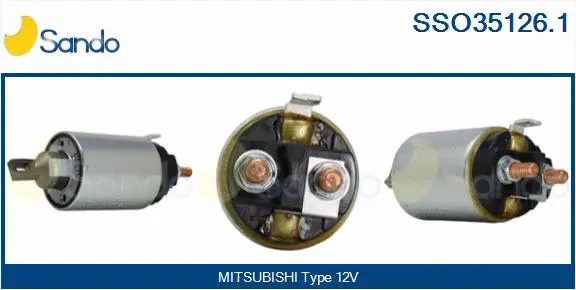 Solenoid Switch, starter (SSO35126.1)
