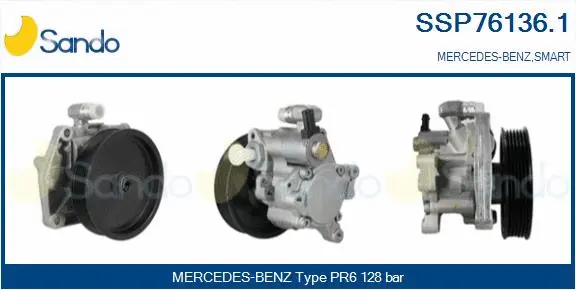 Hydraulic Pump, steering (SSP76136.1)