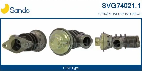 EGR Valve (SVG74021.1)