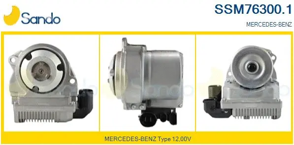 Electric Motor, steering gear (SSM76300.1)