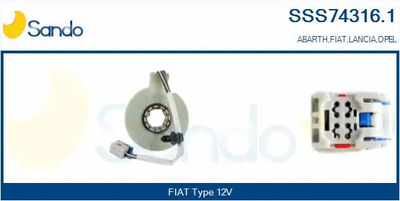 Steering Angle Sensor (SSS74316.1)