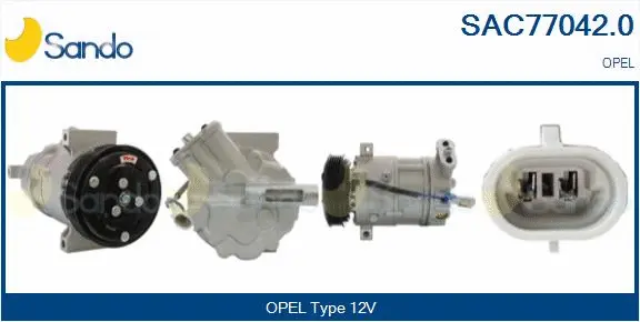 Compressor, air conditioning (SAC77042.0)