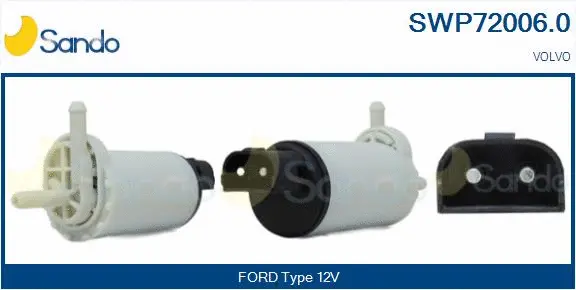 Washer Fluid Pump, window cleaning (SWP72006.0)