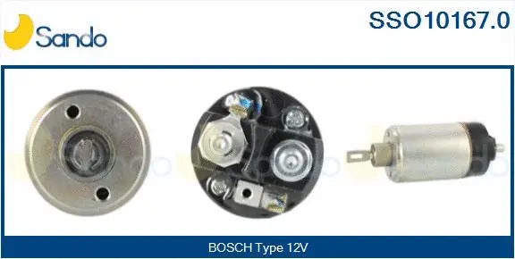 Solenoid Switch, starter (SSO10167.0)