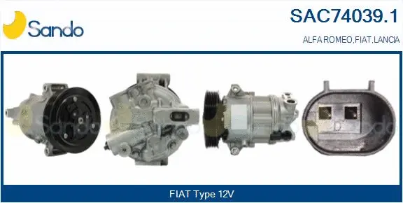 Compressor, air conditioning (SAC74039.1)