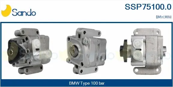 Hydraulic Pump, steering (SSP75100.0)