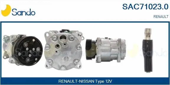 Compressor, air conditioning (SAC71023.0)