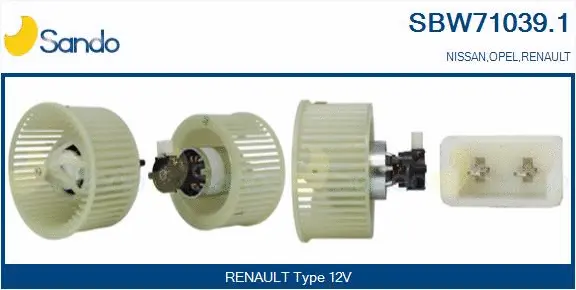 Interior Blower (SBW71039.1)