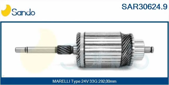 Armature, starter (SAR30624.9)