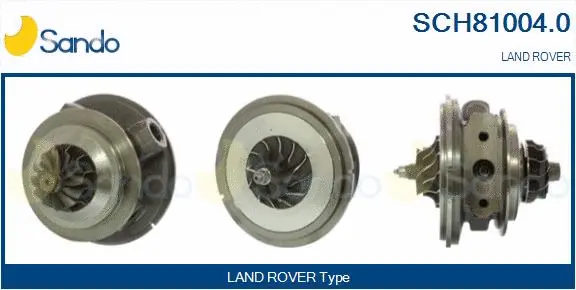 Core assembly, turbocharger (SCH81004.0)